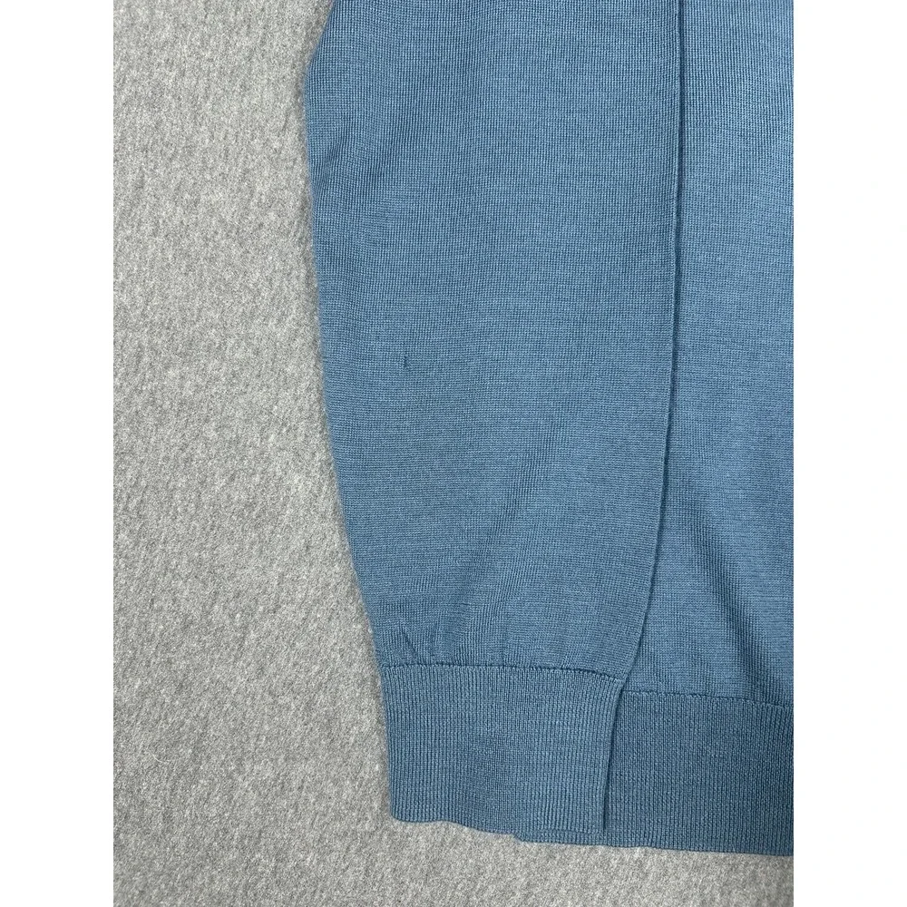 Banana Republic Merino Wool Crew Neck Sweater‎ Blue Size XL